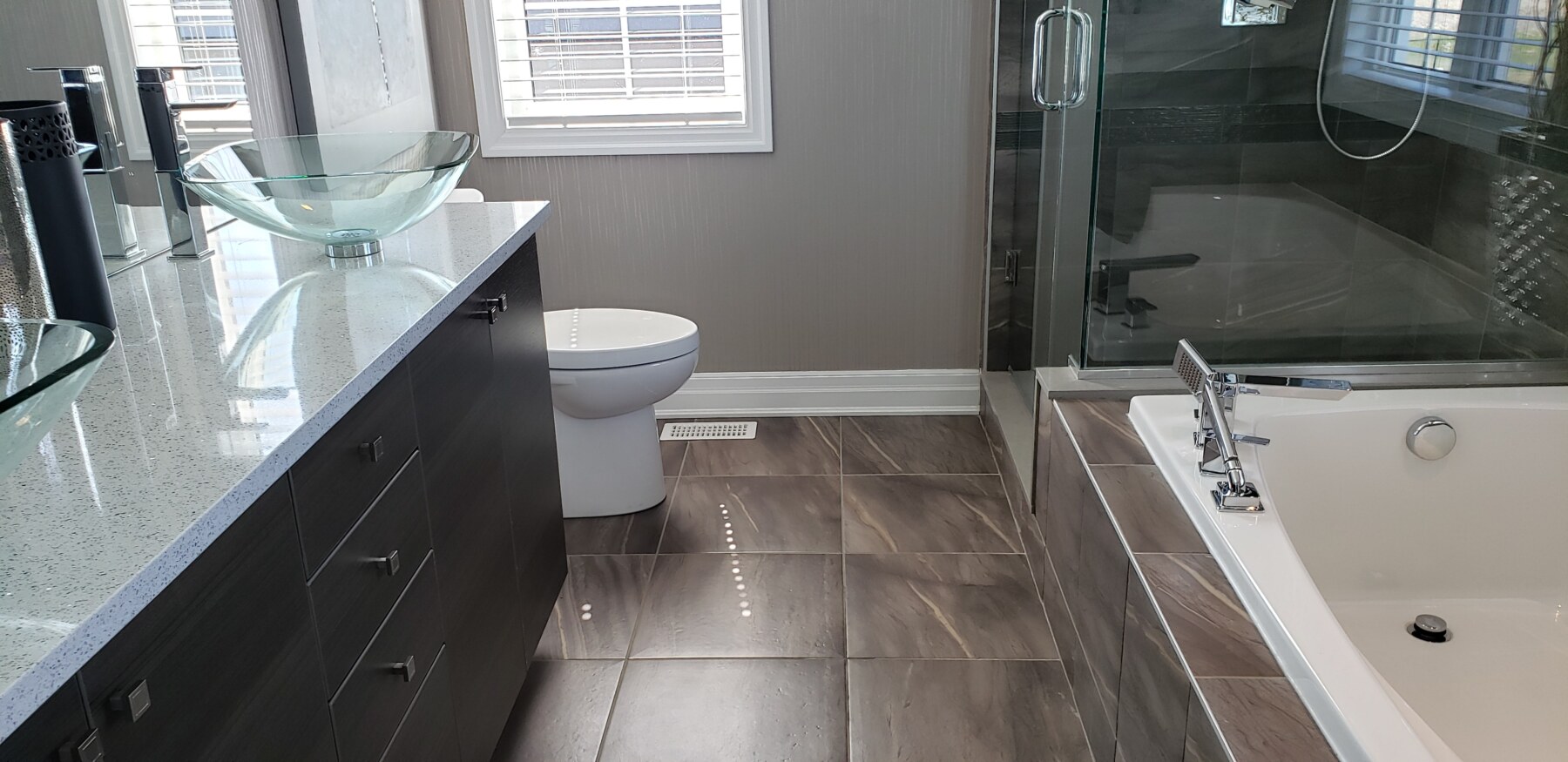 Clean bathroom